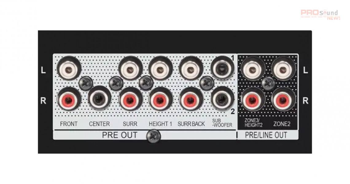 Preamplifier cho rạp hát tại nhà