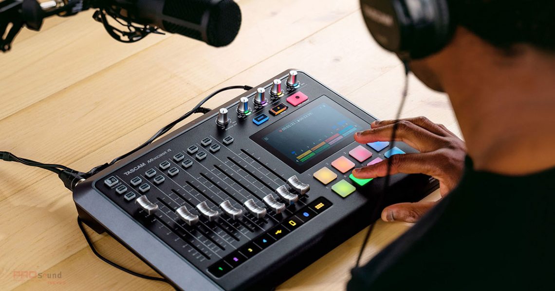 TASCAM giới thiệu Podcast Mixcast 4 Station