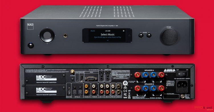 NAD Electronics cho ra mắt Bộ khuếch đại DAC HybridDigital C389 tại Munich High End