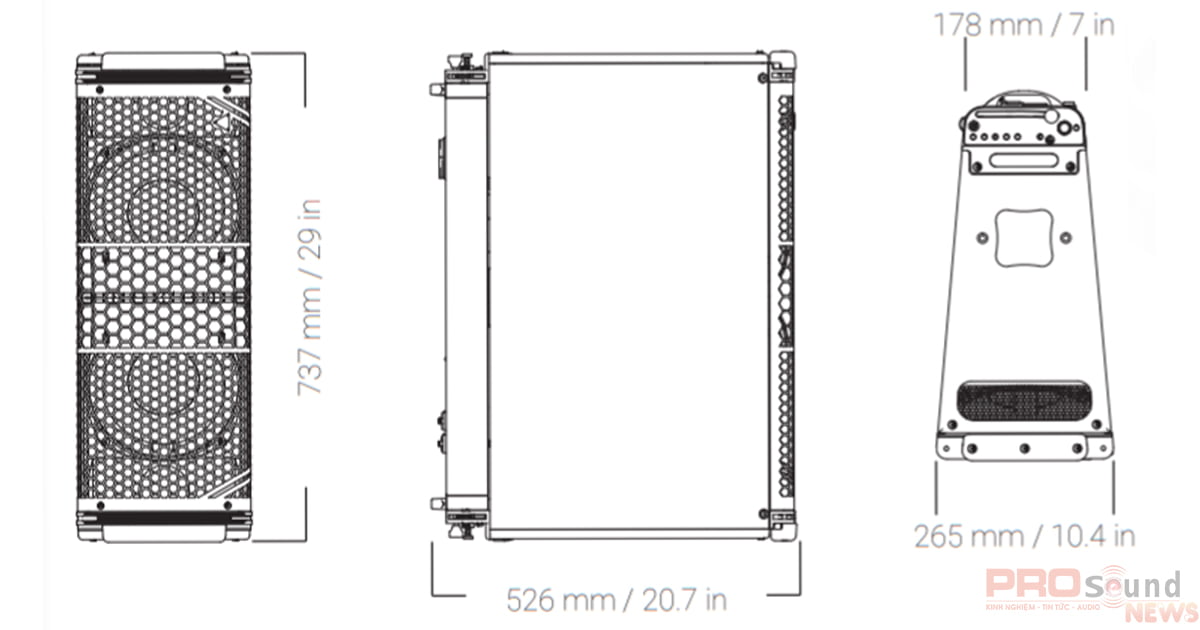 Line Array Adamson CS10
