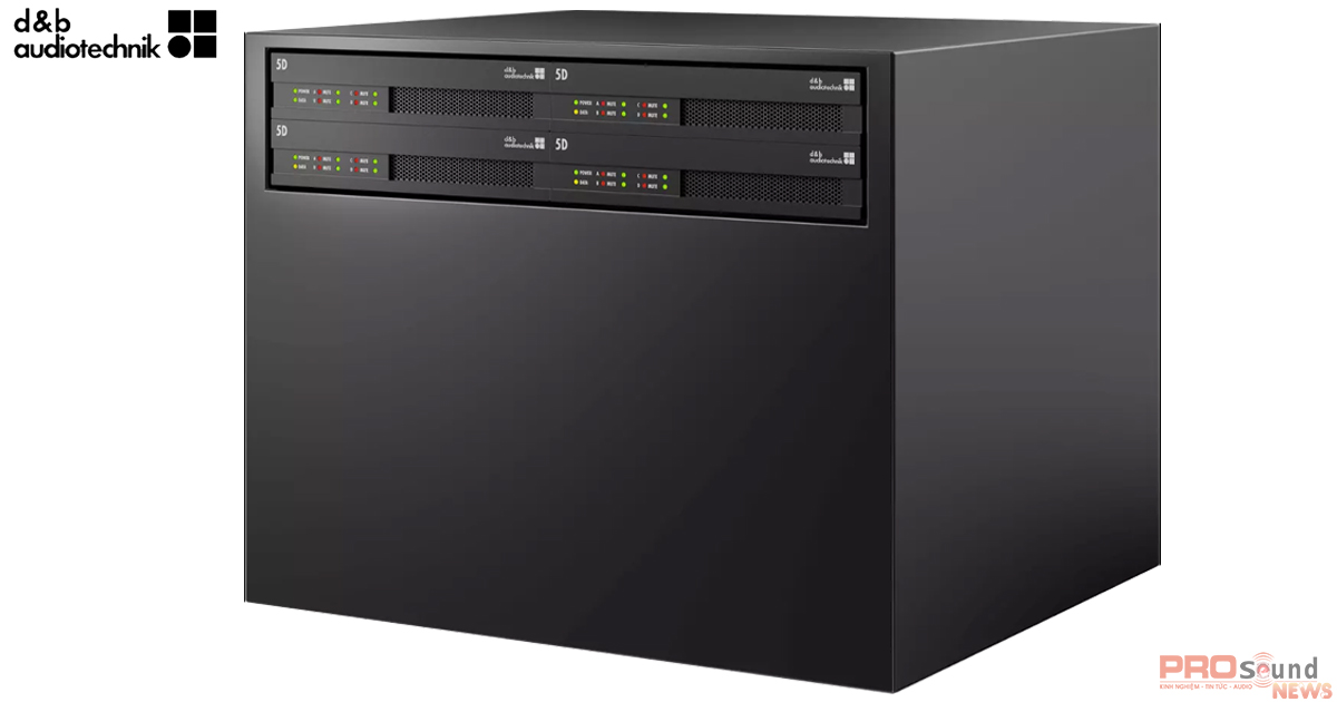 thiết kế của d&b audiotechnik 5D