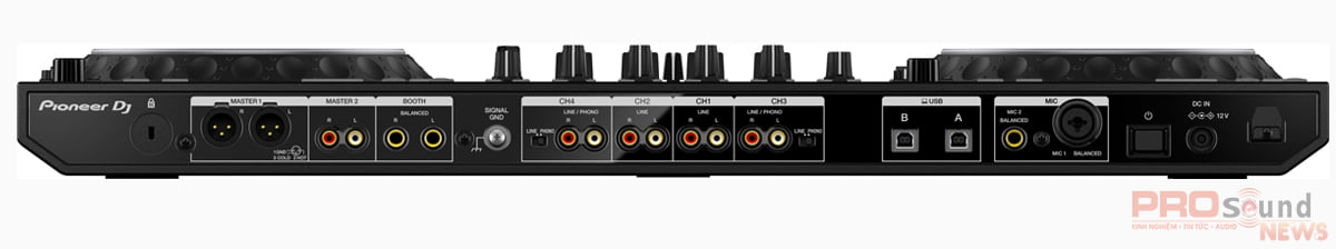 cổng kết nối Pioneer DJ DDJ 1000