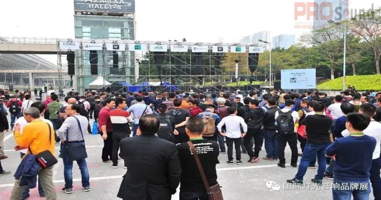 Thời gian trình diễn loa line array ngoài trời 2.0, 4.0 và 6.0 và bản phát hành mới nhất của 33 thương hiệu hệ thống loa line array!