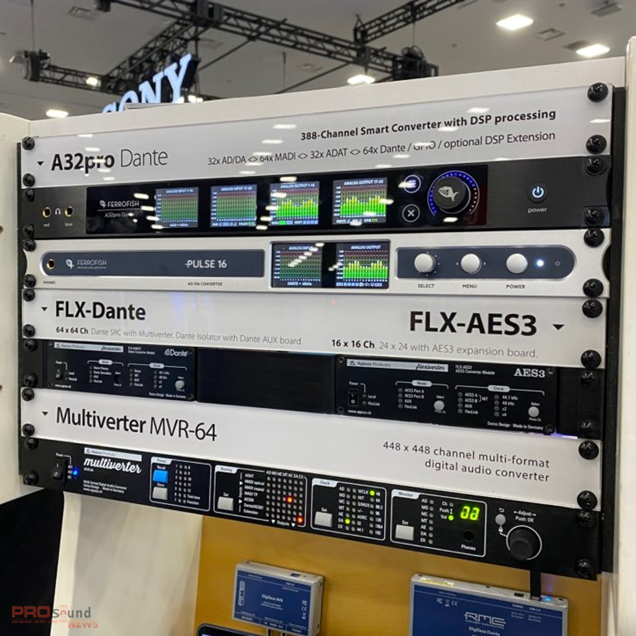 Ferrofish đã giới thiệu A32pro Dante