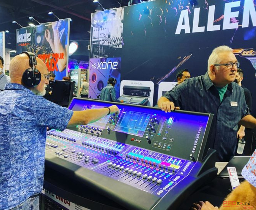 gian hàng Allen&Heath
