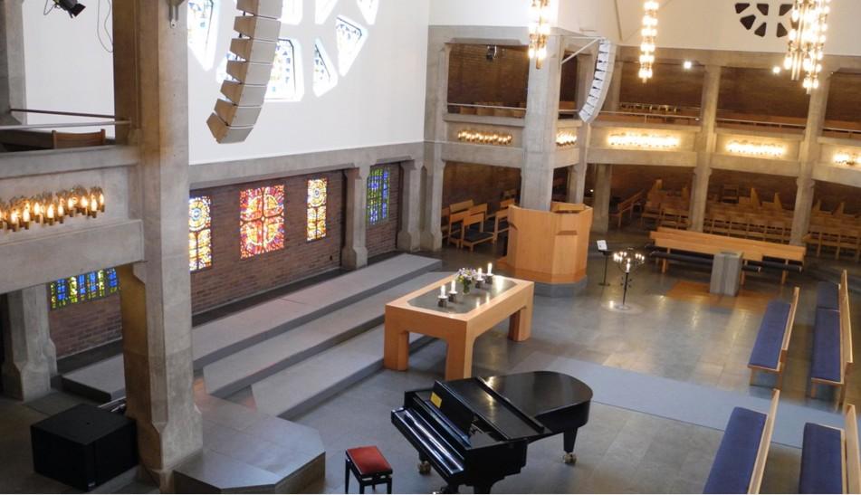 Nexo Geo M6 được lắp đặt tại Nhà thờ Bethlemen, Go Thenburg (Thụy Điển)