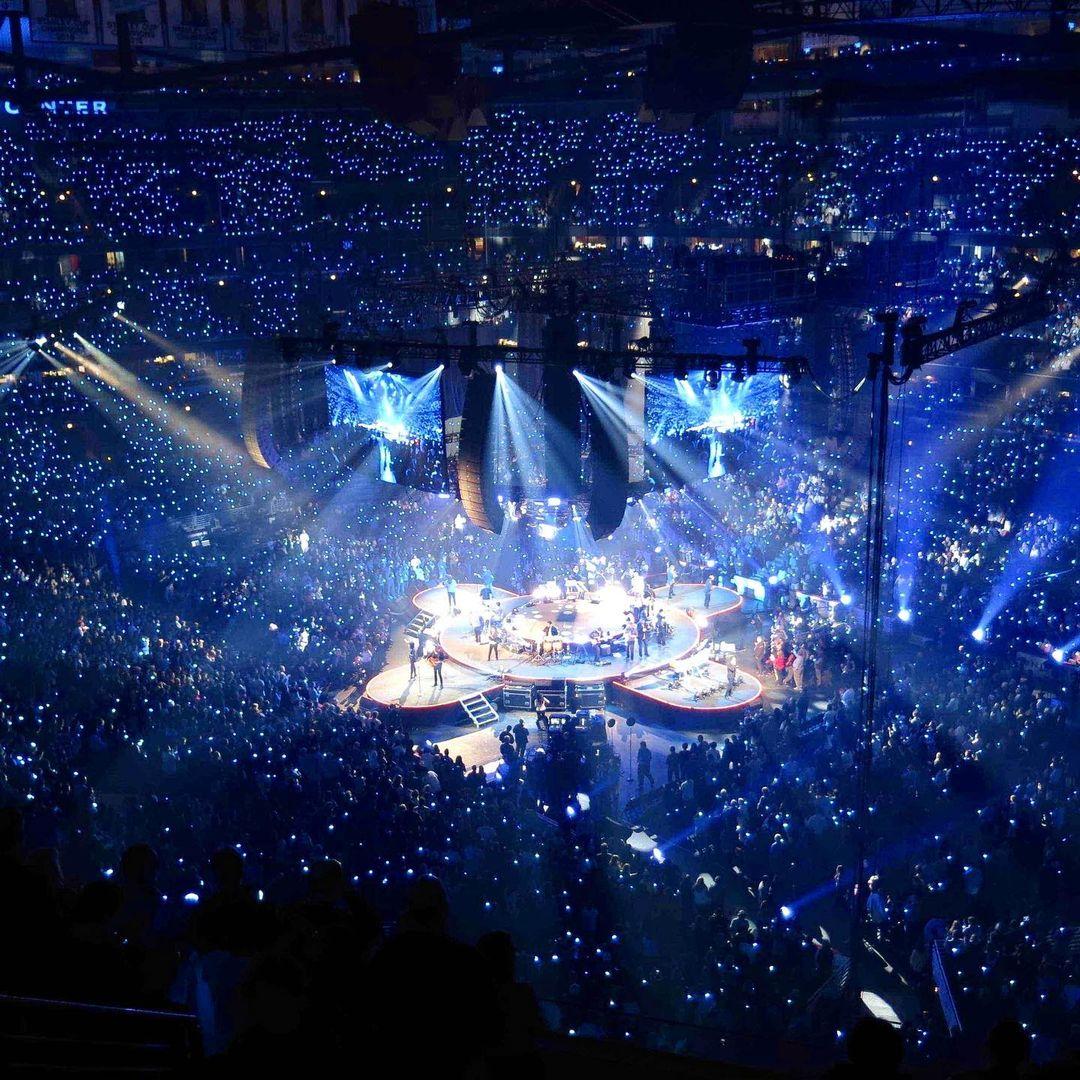 Nexo STM phục vụ buổi hòa nhạc tại Porta United Center, ngôi nhà của Chicago Bulls.