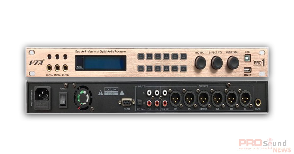 vang số chỉnh âm thanh thông minh 