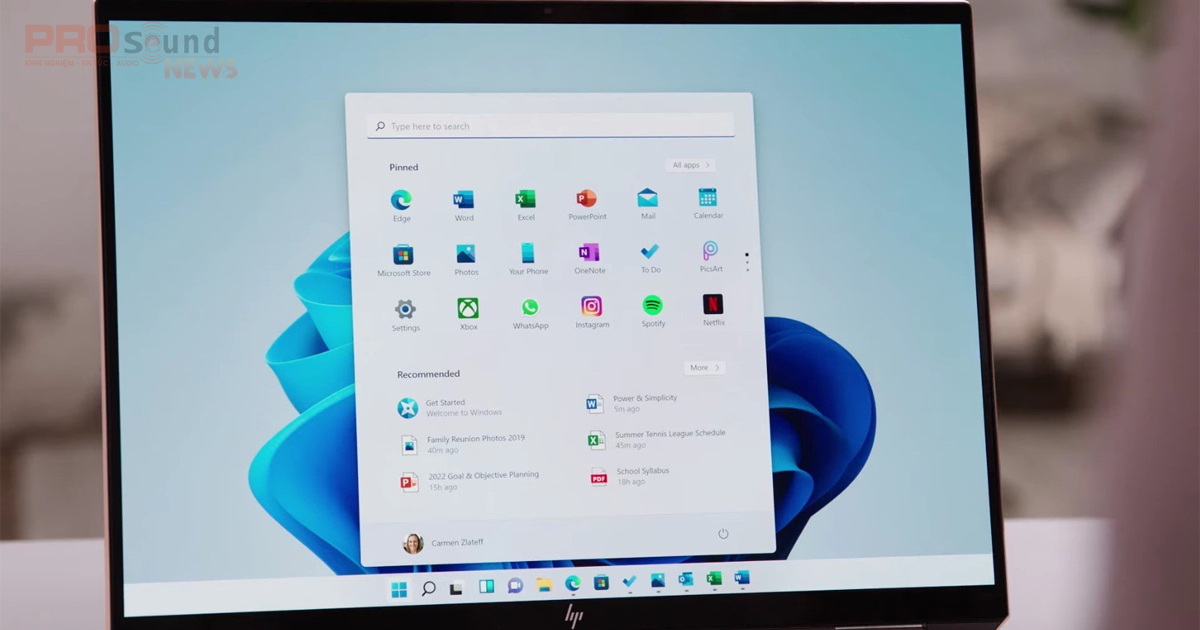 windows 11 menu đa năng