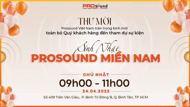 sinh nhật prosound