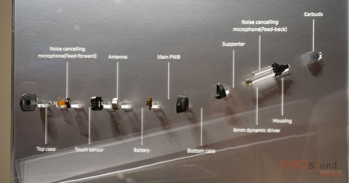 WF-1000XM3 cấu tạo