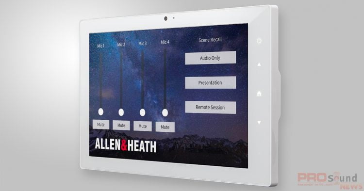 Allen & Heath mở rộng các tùy chọn điều khiển bộ xử lý AHM-64 với trình điều khiển Crestron và AMX