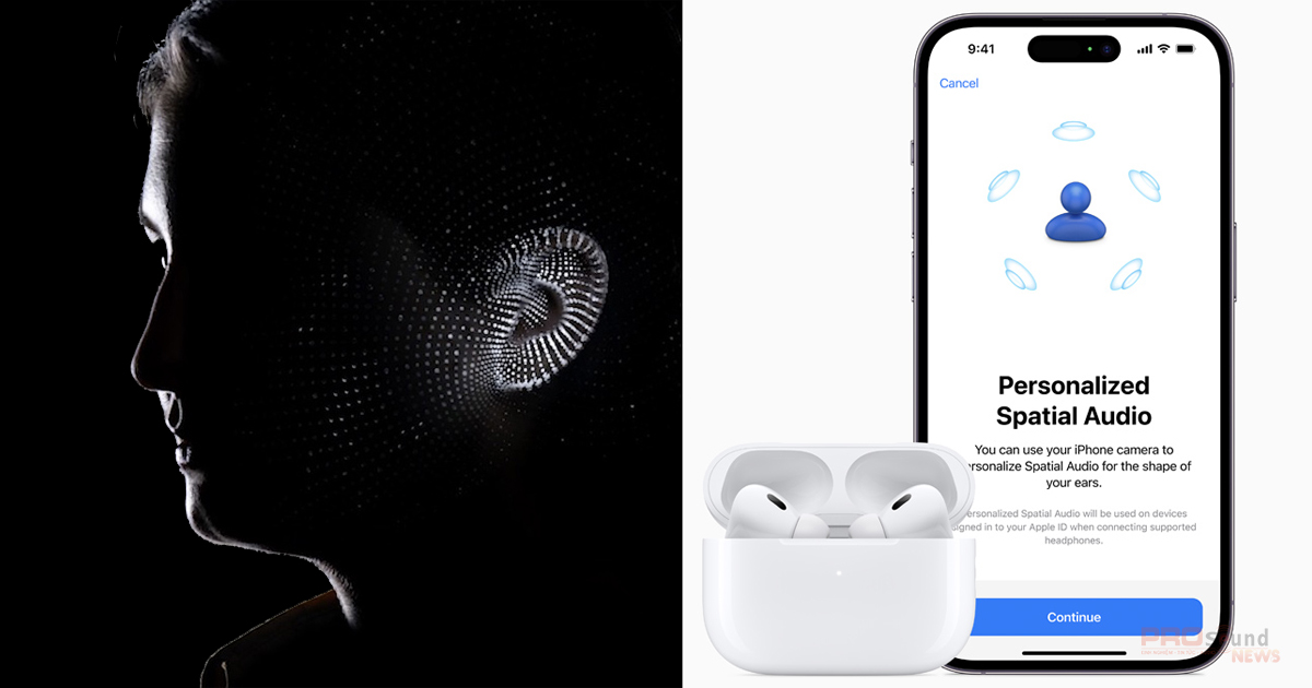 âm thanh Personalized Spatial Audio trong AirPods Pro thế hệ thứ hai