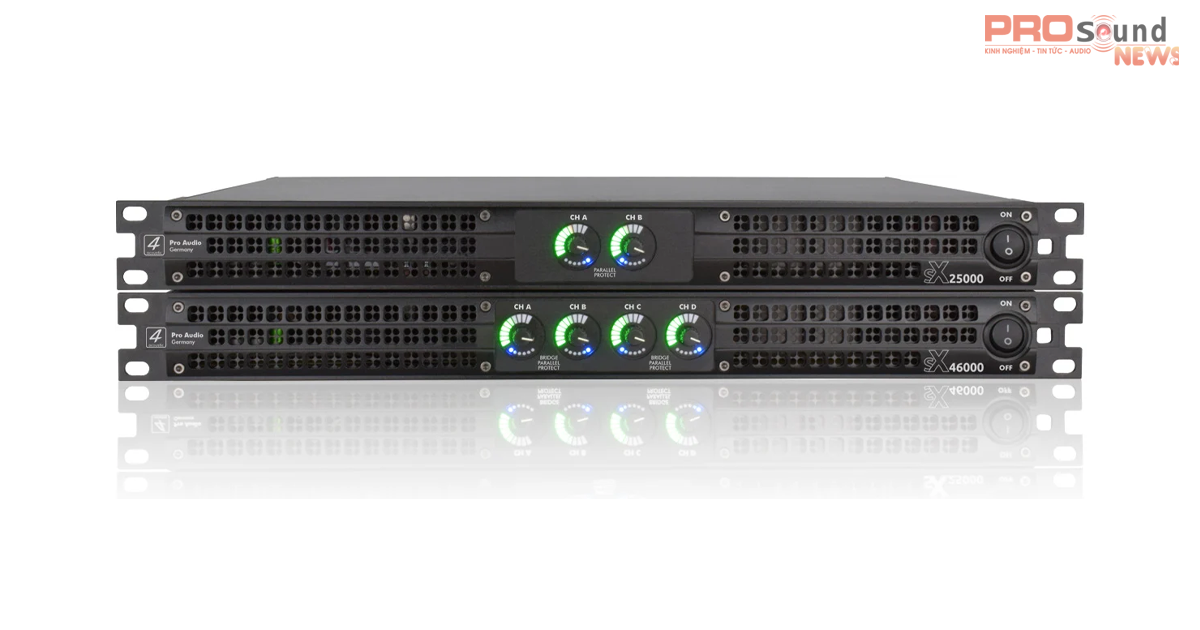 Công Suất 1U 4Acoustic SX 44000 ( 4 Kênh )