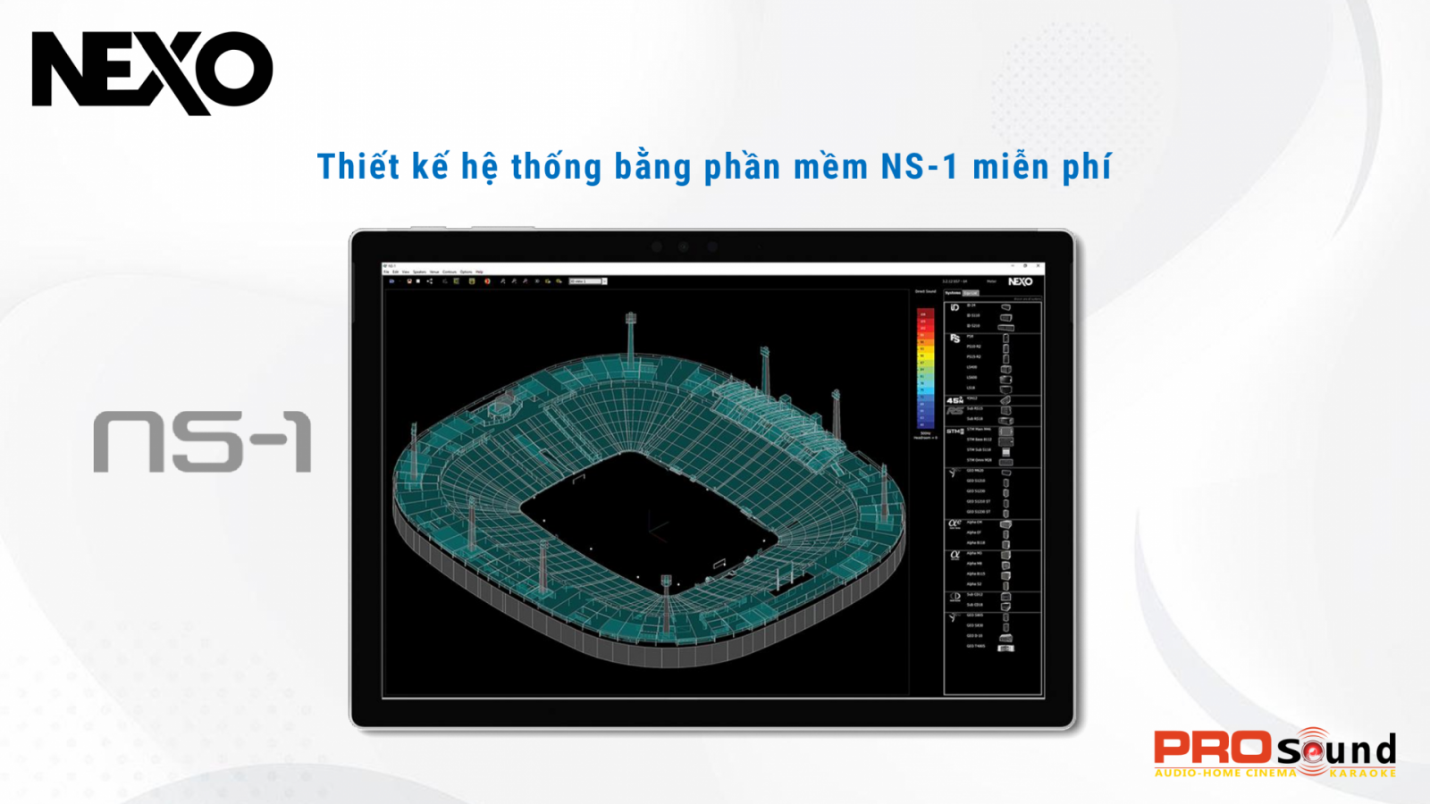 Thiết kế hệ thống bằng phần mềm NS-1 miễn phí