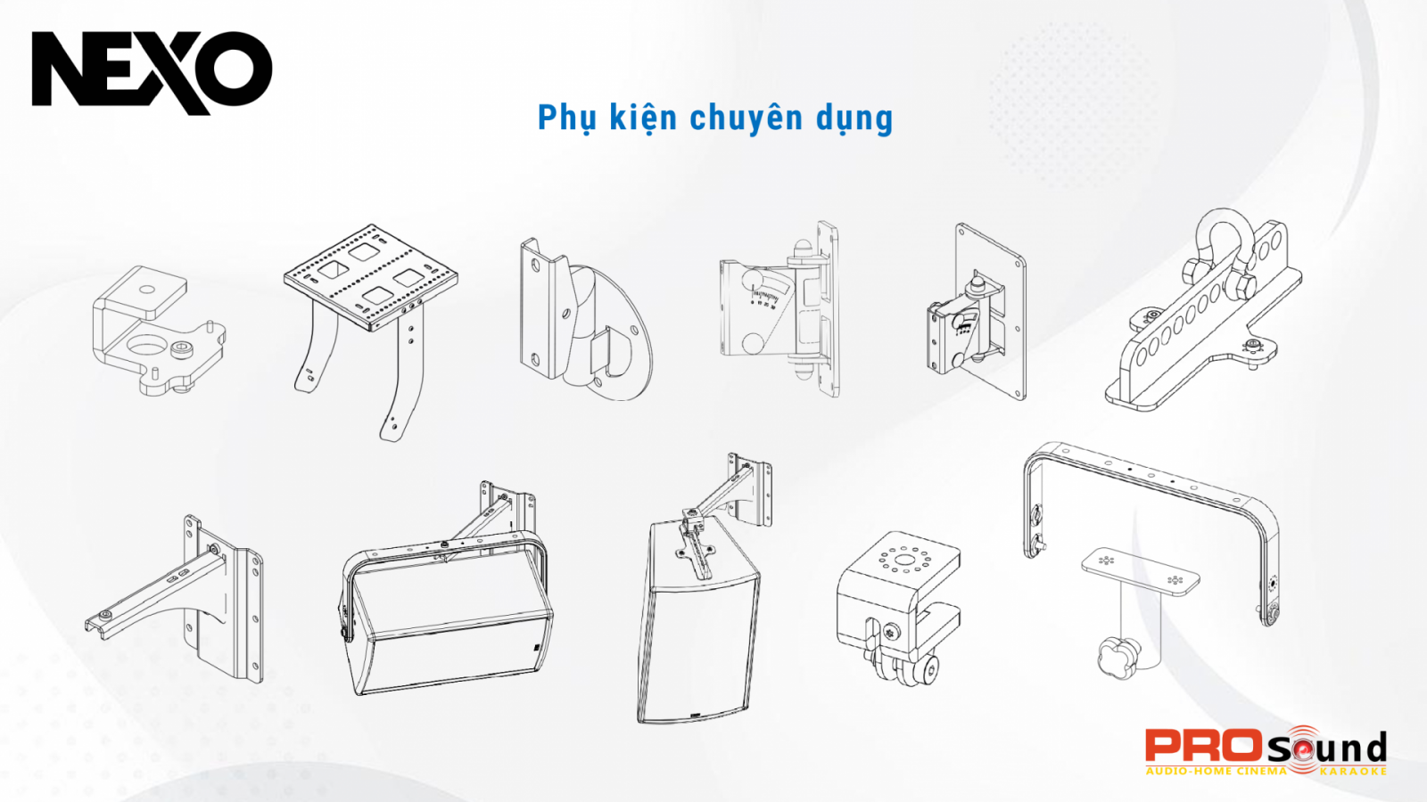 Phụ kiện dành cho ePS series của Nexo