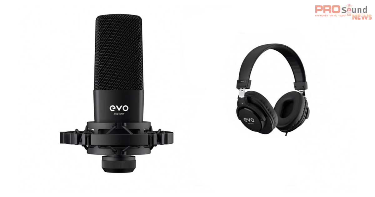 Tai nghe EVO SR2000 và mic ngưng tụ EVO SR1