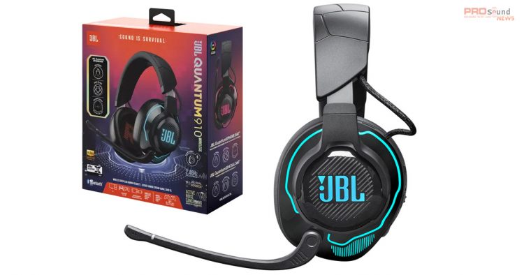 Tai nghe không dây JBL Quantum 910 với âm thanh đắm chìm