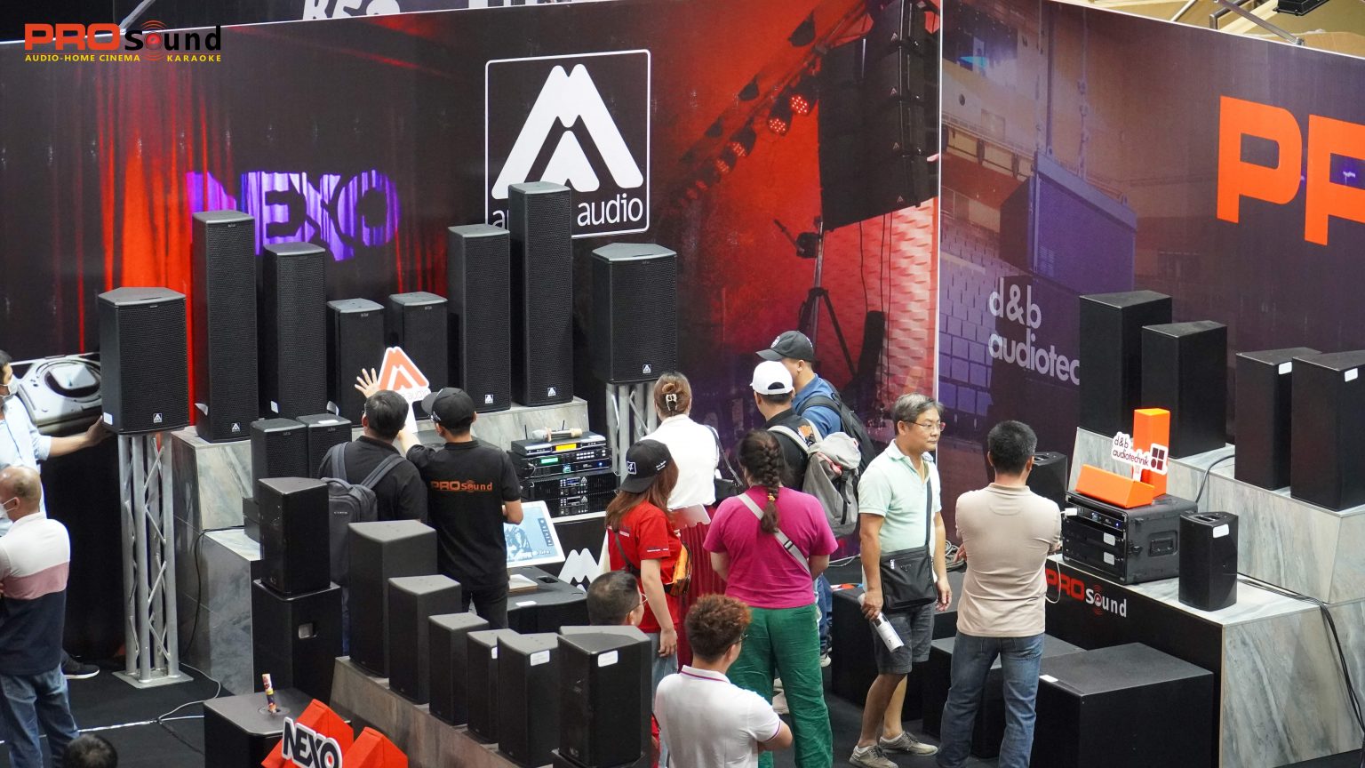 prosound tại triển lãm plase show 