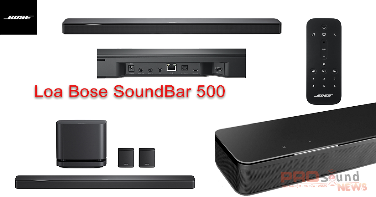Loa Bose SoundBar 500