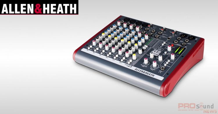 Mixer Allen&Heath ZED-10FX Đánh giá