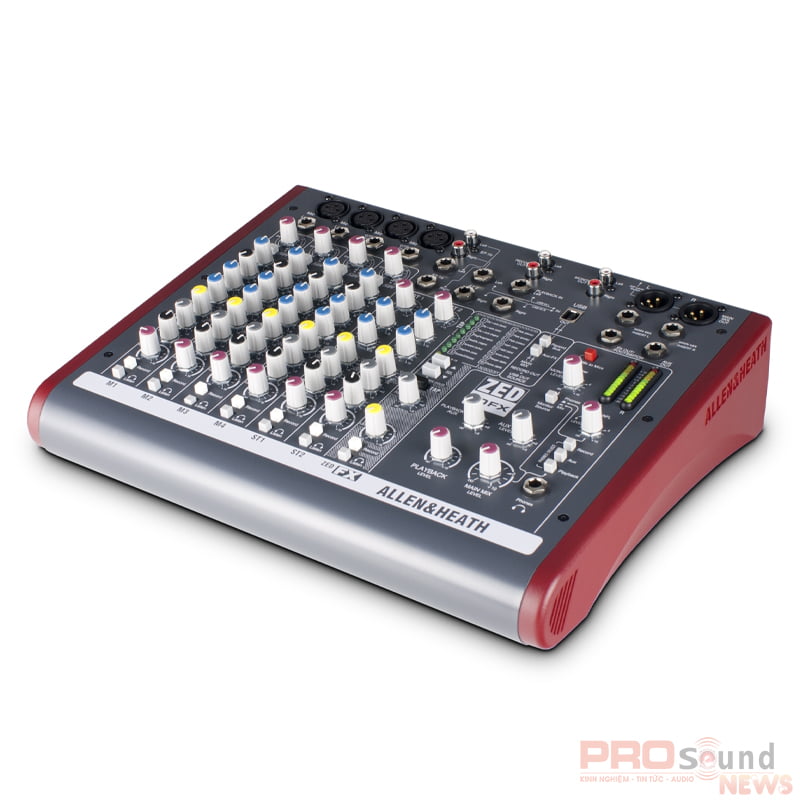 Mixer Allen&Heath ZED-10FX chỉnh âm thanh thanh thoát