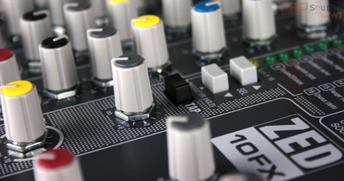 các chức năng chỉnh Mixer Allen&Heath ZED-10FX